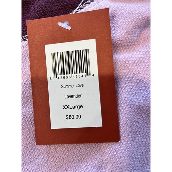 Kimes Ranch Hoodie NEW w Tags Womens SZ 2XL Summer Love  Lavender - Picture 9 of 9